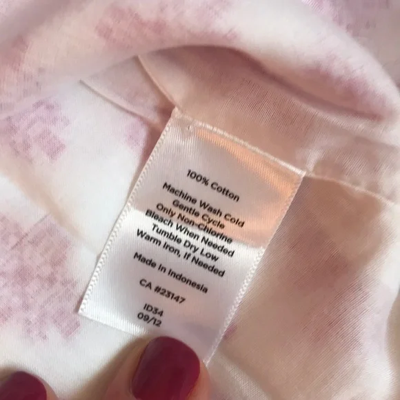 Talbots Sleeveless Top 12P - Picture 4 of 5